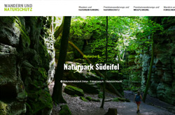 Website Vandring og naturbeskyttelse