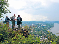 Linear hiking trails