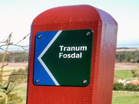 Markierung Tranum-Fosdal
